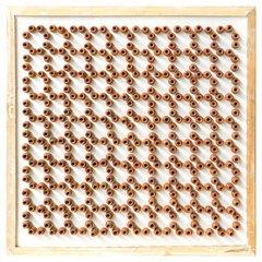Geometric Pattern - S - White Wash Terracotta